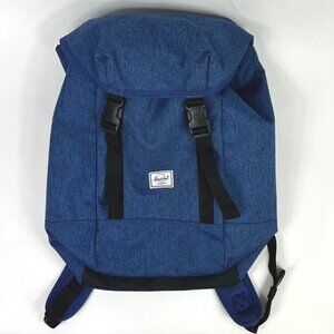 Herschel Supply Co Blue Backpack Brand Trademark Men Denim School Student